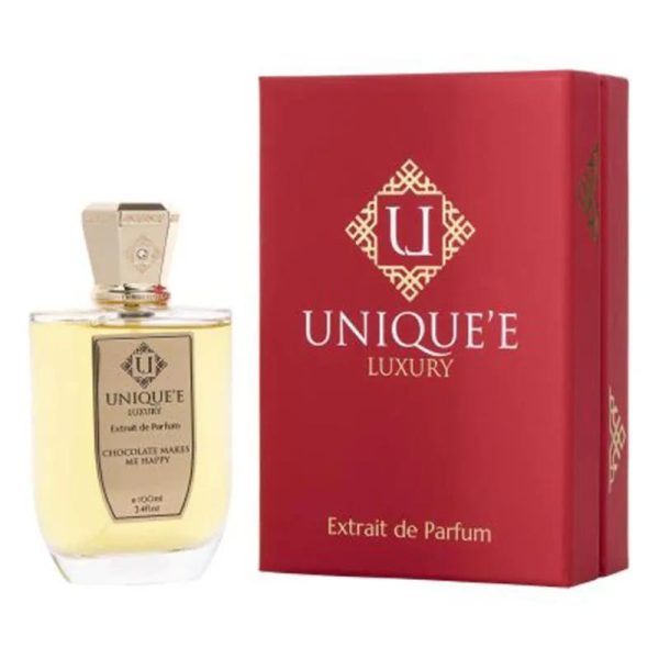 Unique'e Luxury Chocolate Makes Me Happy Extrait De Parfum For Unisex 100ML
