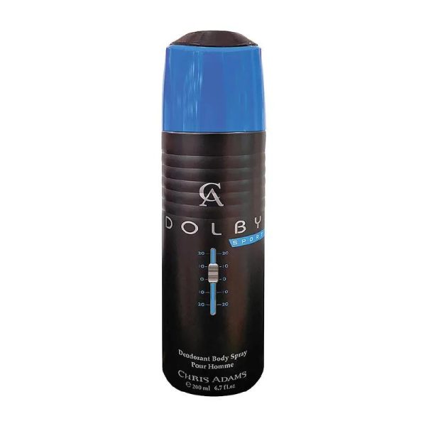 Chris Adams Dolby Sport Deodorant Spray For Men 200ML